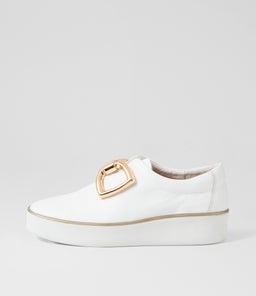 ZEKI W ZR WHITE WHITE SOLE LEATHER