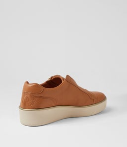 ZIKTA W ZR DK TAN MILK SOLE LEATHER