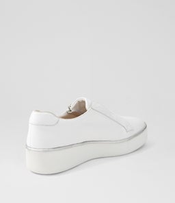 ZIKTA W ZR WHITE WHITE SOLE LEATHER