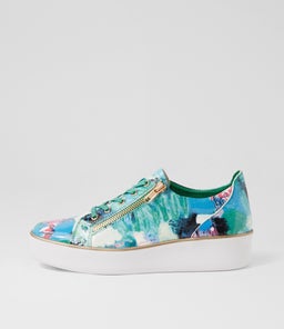 ZISSY W ZR GREEN MIX PATENT LEATHER