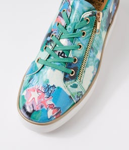 ZISSY W ZR GREEN MIX PATENT LEATHER