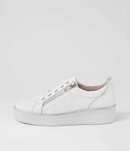 ZISSY W ZR WHITE WHITE SOLE LEATHER