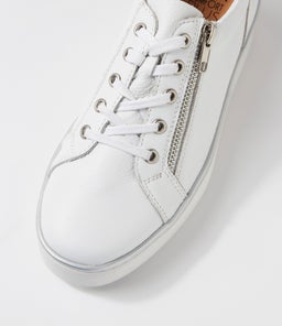 ZISSY W ZR WHITE WHITE SOLE LEATHER
