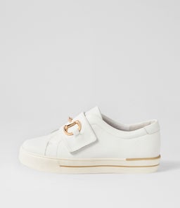 ALDWIN W ZR WHITE LEATHER