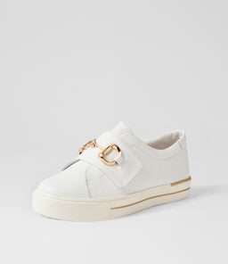 ALDWIN W ZR WHITE LEATHER