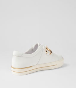 ALDWIN W ZR WHITE LEATHER