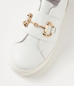 ALDWIN W ZR WHITE LEATHER