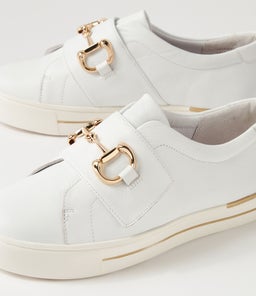 ALDWIN W ZR WHITE LEATHER