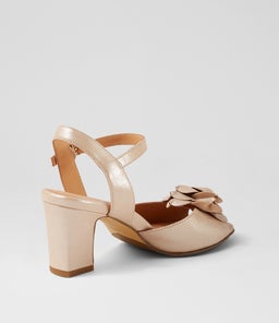 AGGIE W ZR NUDE SHIMMER LEATHER