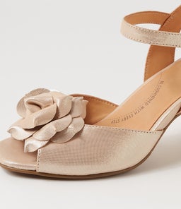 AGGIE W ZR NUDE SHIMMER LEATHER
