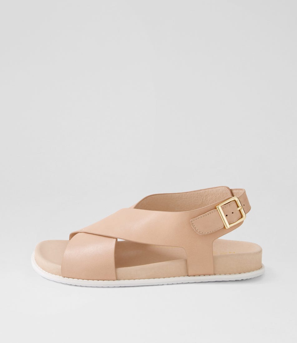 Hanako W Blush Leather Sandals Hanako W Blush Leather Sandals