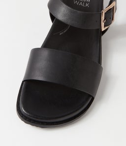 HAMMIL W ZR BLACK LEATHER