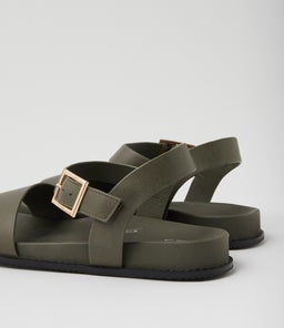 HAMMIL W ZR OLIVE LEATHER
