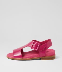 JENKEL W ZR FUCHSIA LEATHER