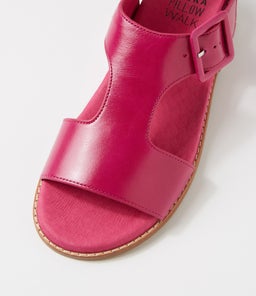 JENKEL W ZR FUCHSIA LEATHER