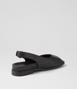 JENAI W ZR BLACK LEATHER