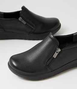 SENAN XF ZR BLACK TUMBLE LEATHER