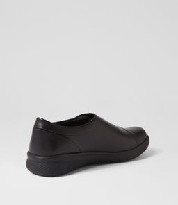 SATORU XF ZR BLACK BLACK SOLE LEATHER