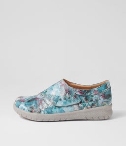 SATORU XF ZR TEAL MULTI LEATHER