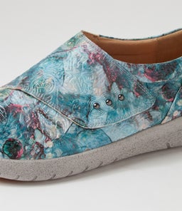 SATORU XF ZR TEAL MULTI LEATHER