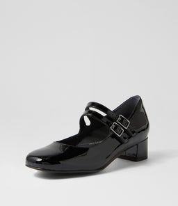 KAROLY W ZR BLACK PATENT LEATHER