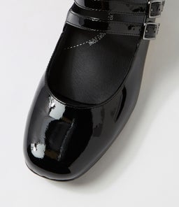 KAROLY W ZR BLACK PATENT LEATHER