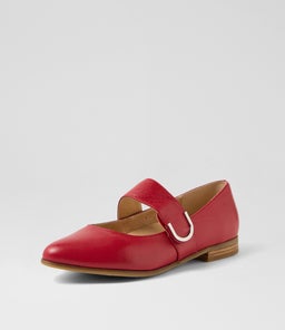 OKLA XF ZR DK RED LEATHER