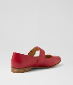 OKLA XF ZR DK RED LEATHER