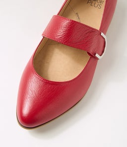 OKLA XF ZR DK RED LEATHER