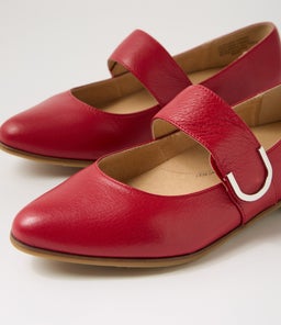 OKLA XF ZR DK RED LEATHER