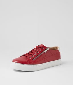 PRYOR XF ZR DARK RED WHITE LEATHER