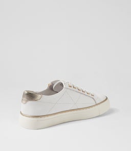 PRYOR XF ZR WHITE PALE GOLD LEATHER