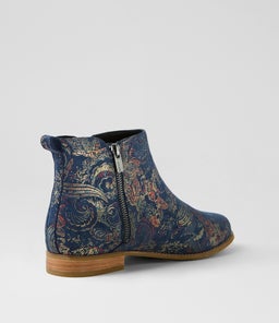 TOKATS XF ZR NAVY ROYAL PRINT SUEDE