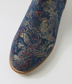 TOKATS XF ZR NAVY ROYAL PRINT SUEDE