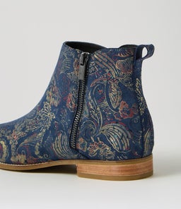 TOKATS XF ZR NAVY ROYAL PRINT SUEDE
