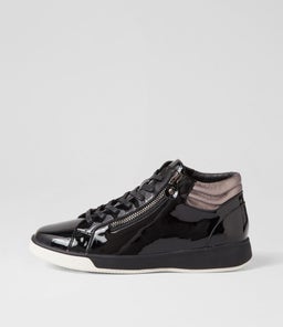 ARMAN XF ZR BLACK PEWTER PATENT LEATHER