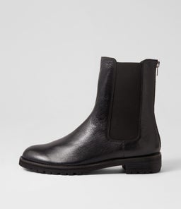 MCNEAL W ZR BLACK BLACK HEEL LEATHER