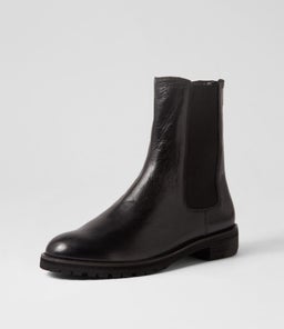 MCNEAL W ZR BLACK BLACK HEEL LEATHER