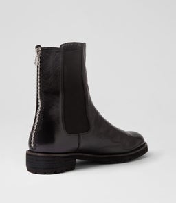 MCNEAL W ZR BLACK BLACK HEEL LEATHER