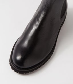 MCNEAL W ZR BLACK BLACK HEEL LEATHER