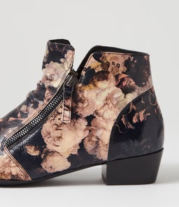 QUENNO XW ZR ANTIQUE FLORAL LEATHER