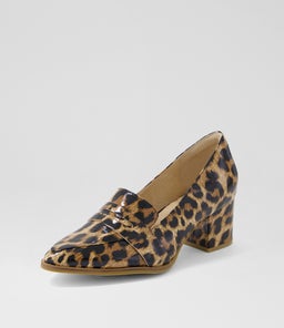 VAMITY XW ZR CAMEL LEOPARD PATENT LEATHER