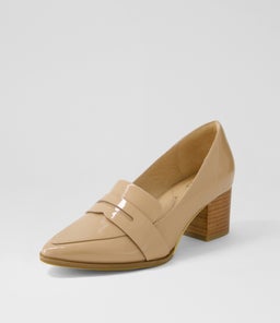 VAMITY XW ZR TAUPE PATENT LEATHER