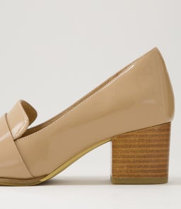 VAMITY XW ZR TAUPE PATENT LEATHER
