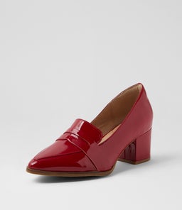 VAMITY XW ZR DK RED PATENT LEATHER