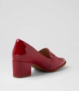 VAMITY XW ZR DK RED PATENT LEATHER