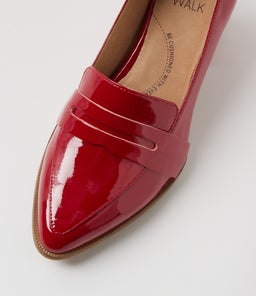 VAMITY XW ZR DK RED PATENT LEATHER