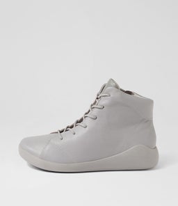 YORKERS XW ZR MISTY GREY DK GREY LEATHER