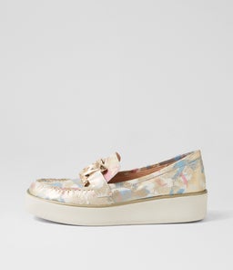 ZURINA W ZR GOLD PASTEL LEATHER