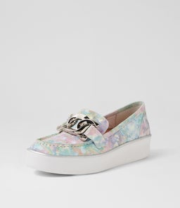 ZURINA W ZR PASTEL METAL LEATHER